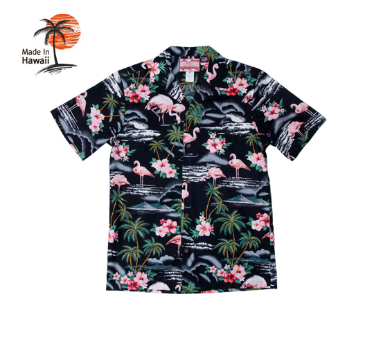 하와이안셔츠_ 102C.275 Hawaii Shirts [Black]