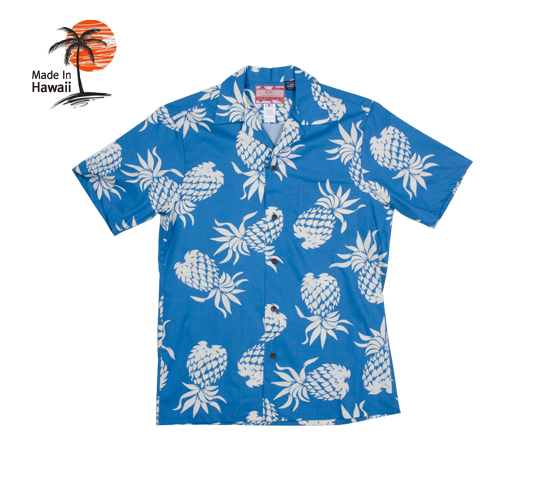 하와이안셔츠_ 102C.087 Hawaii Shirts [Blue]