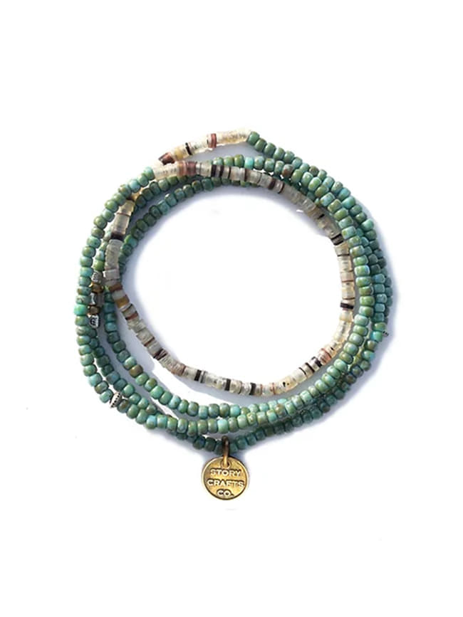 스토리크래프츠_ Pacific Ocean Shell Bracelet / Necklace