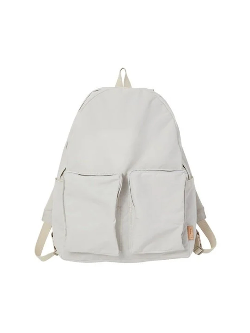 아미아칼바_ N/C cloth backpack [Ice Grey]