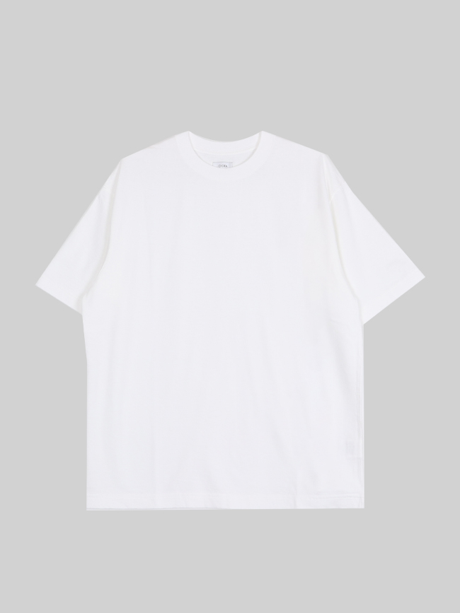 시오타_ Short Sleeve T-shirt [Off White]